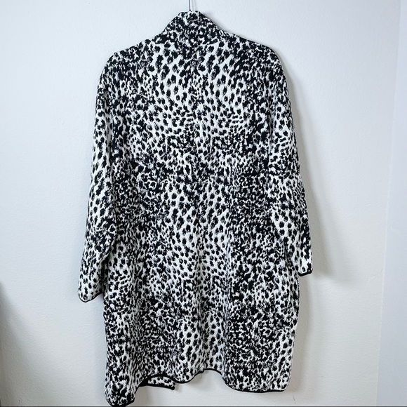 Philosophy Apparel Jacquard Open Front Jacket Sz 1X - Picture 12 of 13